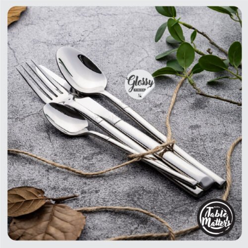 Dutch Stainless Steel Cutlery Set [Dinner Spoon | Dinner Fork | Dinner Knife | Tea Spoon]