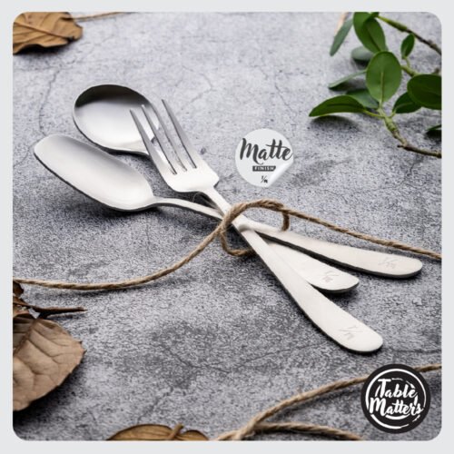 Milan Stainless Steel Cutlery Set [Dinner Spoon | Dinner Fork | Soup Spoon]