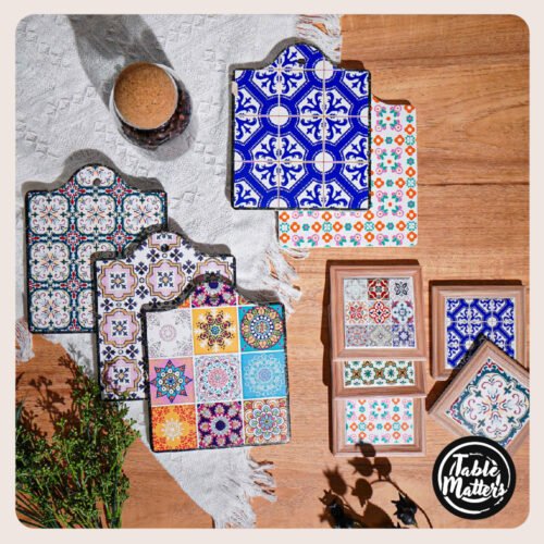 Peranakan Pot Coaster Collection