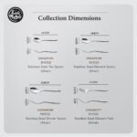 Shogi Stainless Steel Cutlery Set [Dinner Spoon | Dinner Fork | Dinner Knife | Dessert Spoon | Dessert Fork | Steak Knife | Tea Fork | Tea Spoon]